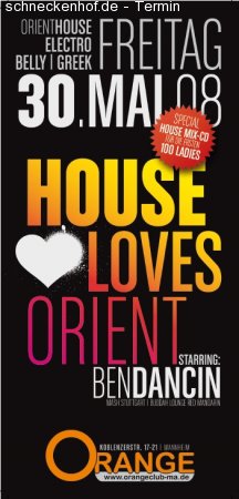 Orient House Werbeplakat