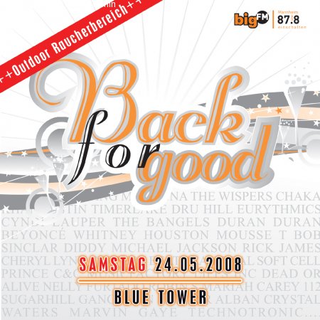 Back for GOOD-Mixed Music Nite Werbeplakat