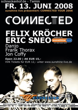 Connected Tour 2008 Werbeplakat