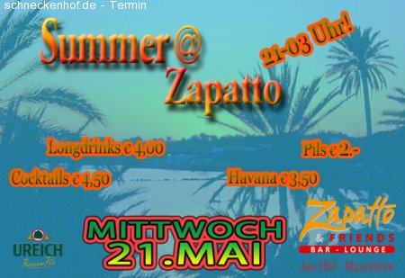 summer@zapatto Werbeplakat