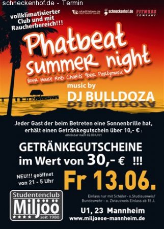 Phatbeat Party Werbeplakat