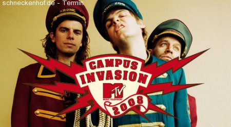 MTV Campus Invasion 2008 Werbeplakat