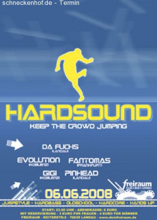 Hardsound Werbeplakat