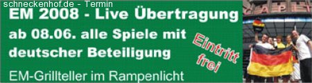 EM Liveübertragung im Capitol Werbeplakat