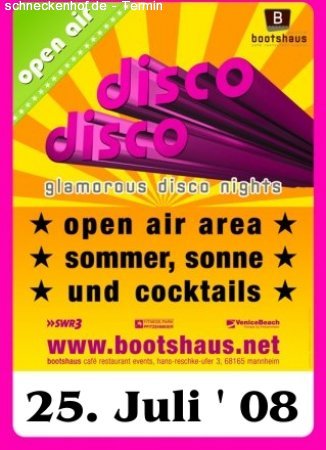 Disco Disco Werbeplakat