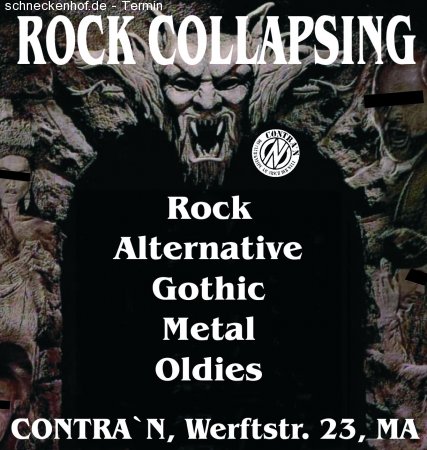 Rock Collapsing Werbeplakat