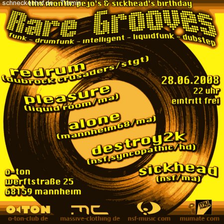 Rare Grooves Werbeplakat