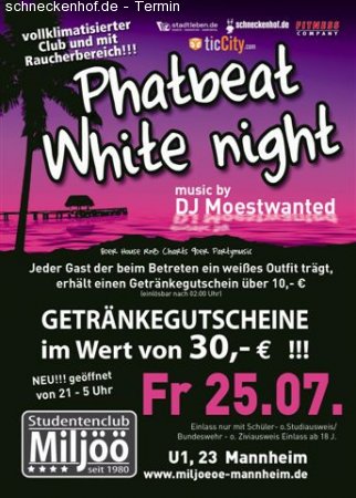 Phatbeat Party Werbeplakat