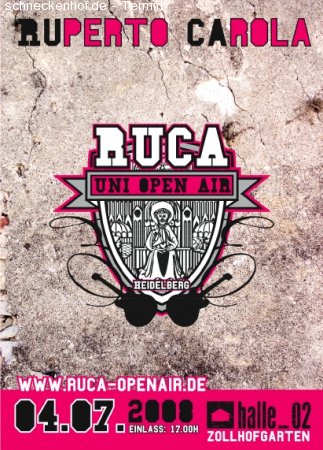 Ruca Open Air Werbeplakat