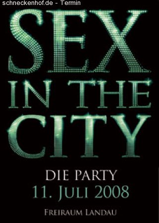 Sex in the City Party Werbeplakat