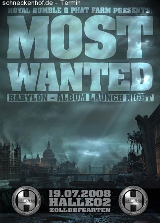 Most Wanted! Werbeplakat