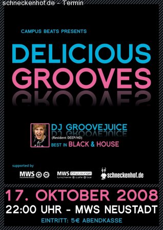 Delicious Grooves Vol. III Werbeplakat