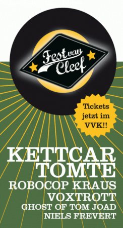 Fest van Cleef Werbeplakat