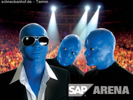 Blue Man Group Werbeplakat