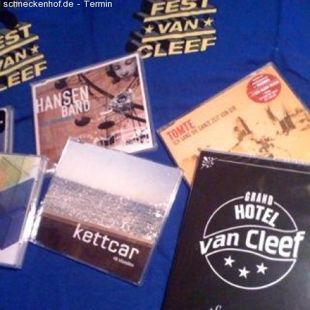 Fest van Cleef - Warm up Party Werbeplakat