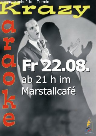 Krazy Karaoke Werbeplakat