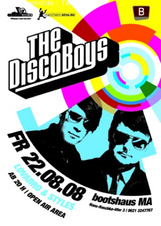 The Disco Boys Werbeplakat