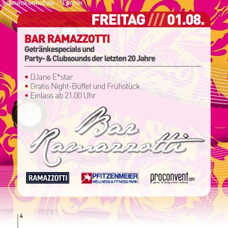 bar ramazzotti Werbeplakat