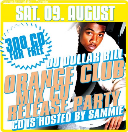 Orange Club Mix CD Release Par Werbeplakat