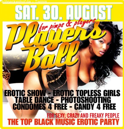 Players Ball Werbeplakat