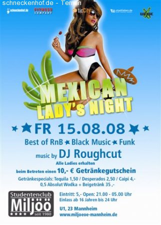 Mexican Ladies Night Werbeplakat