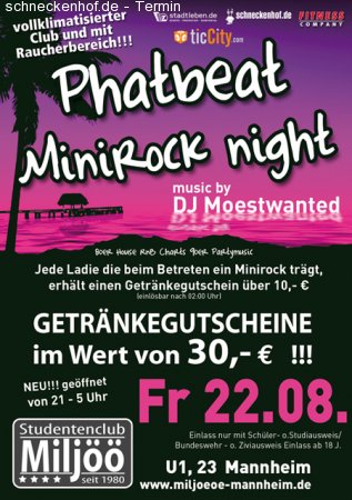 Phatbeat Party Werbeplakat