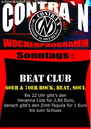 Beat Club Werbeplakat