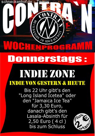 Indie Zone Werbeplakat