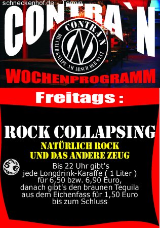 Rock Collapsing Werbeplakat