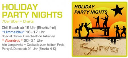 Holiday Party Nights Werbeplakat