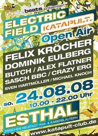 Open Air Werbeplakat