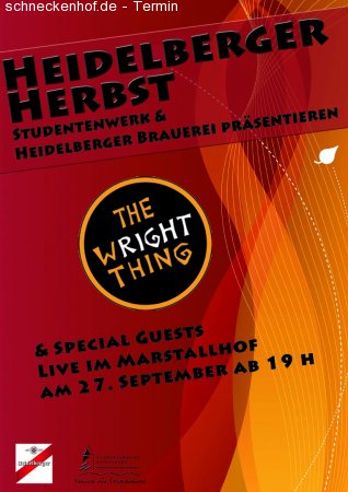 Heidelberger Herbst - Open Air Werbeplakat