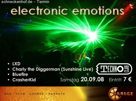 Electronic Emotions Werbeplakat