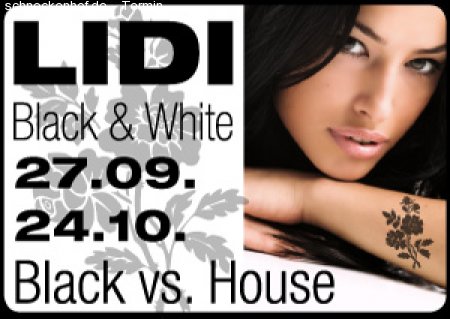 Lidi Black & White Werbeplakat