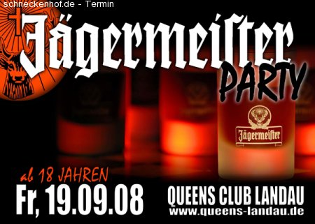 Jägermeister Party Werbeplakat