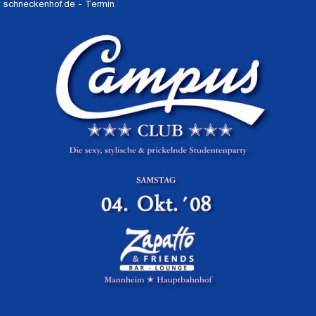 Campus Club Werbeplakat