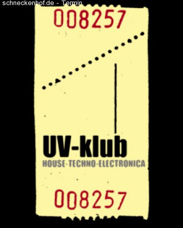 UV - klub Werbeplakat