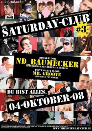 The Saturday Club #3 Werbeplakat