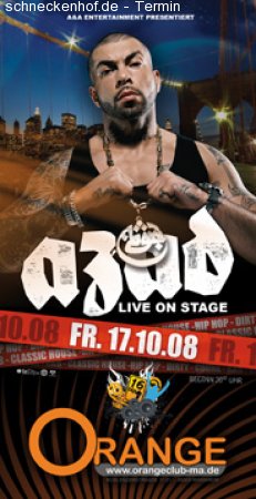 DIE 16UP  EVENTREIHE LIVE ON Werbeplakat