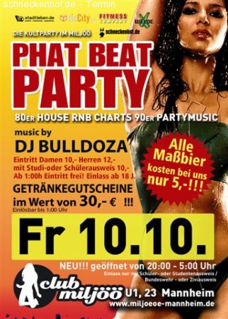 Phatbeat Party Werbeplakat