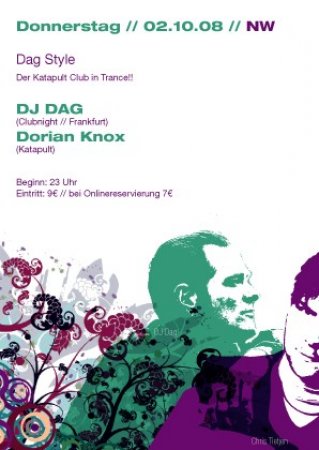 02.10.2008  Katapult Club Dan Werbeplakat