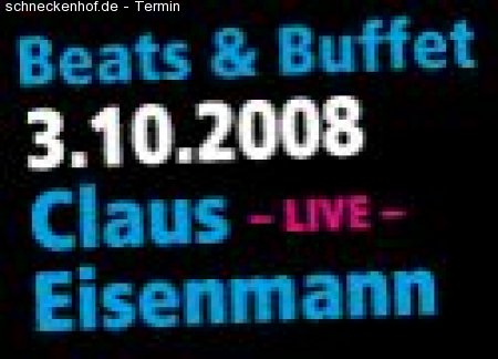 Beats & Buffet Werbeplakat