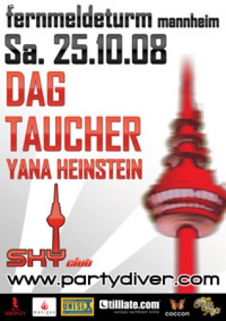 SKY CLUB feat. Dag, Taucher Werbeplakat