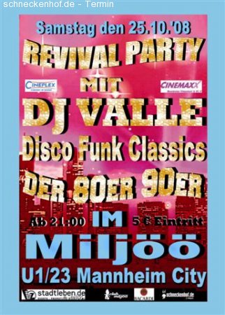 Revival Party Werbeplakat