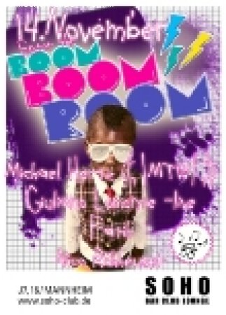 Boom Boom Room Werbeplakat