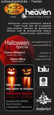 Halloween Werbeplakat