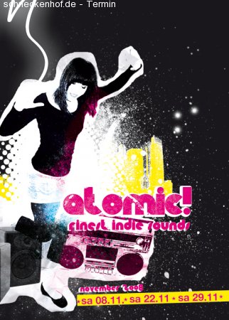 Atomic! Indie Dance Special Werbeplakat