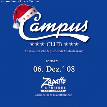 Campus Club - Nikolaus Werbeplakat