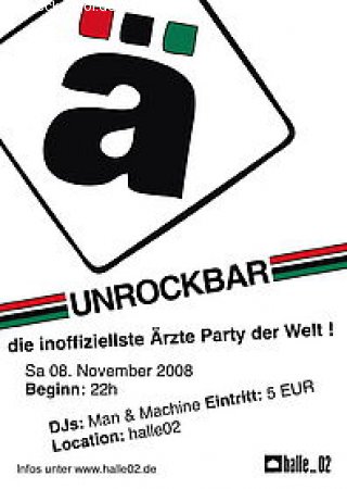 Unrockbar - die inoffiziellste Werbeplakat