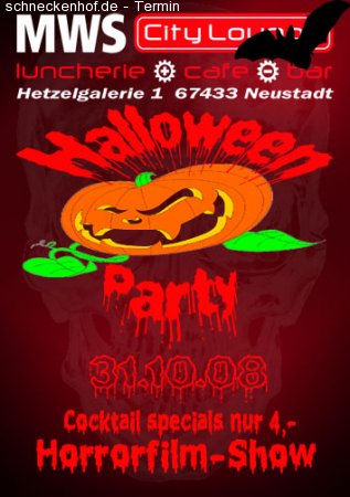 Halloween Werbeplakat